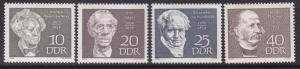 DDR #1077-1080 MNH CV$1.40