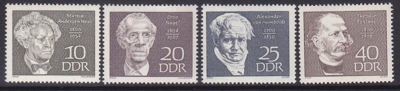 DDR #1077-1080 MNH CV$1.40