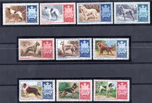 1956 Breed Dogs No. 439/448 - MNH