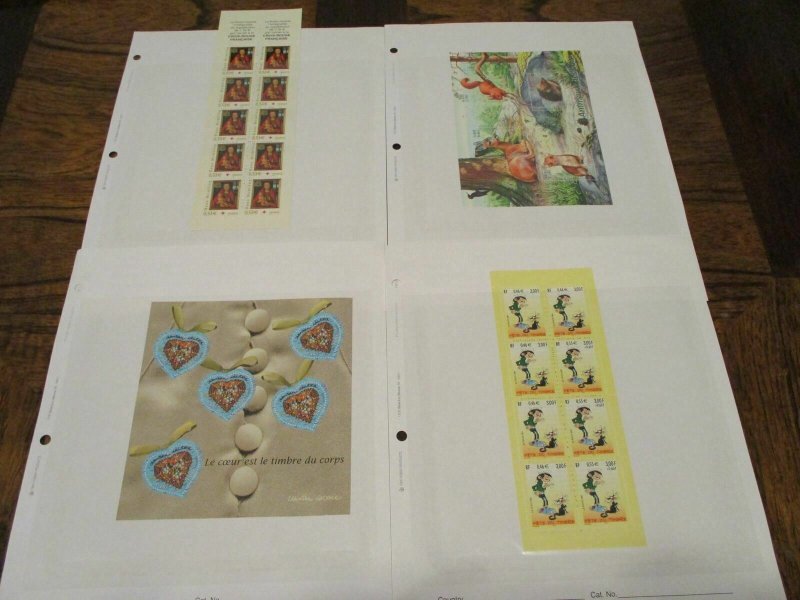 France Souvenir Sheet Lot - WDWPhilatelic #3