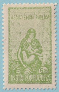 PORTUGUESE INDIA RA4 POSTAL TAX  MINT HINGED OG * NO FAULTS VERY FINE! - MPT