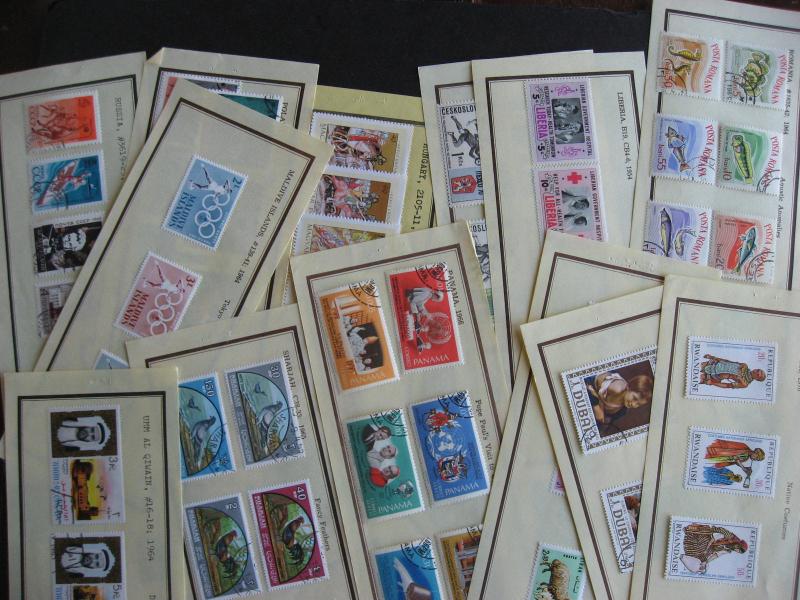 WORLDWIDE INTERESTING mostly different nice 60s and 70s sets