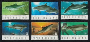 Papua NG Dolphins Protected Species 6v 2003 MNH SC#1092-1098 SG#994-999