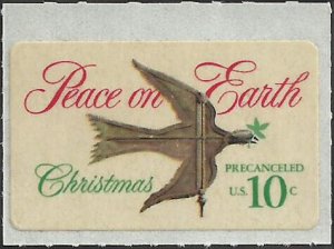 # 1552 Mint Never Hinged ( MNH ) CHRISTMAS DOVE AND WEATHER VANE SELF STICK