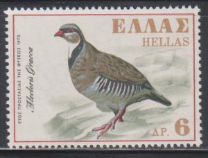 Greece,  6d Rock Partridge (SC# 994) MNH