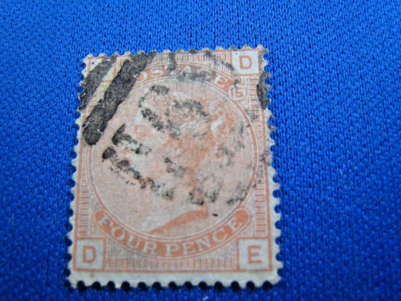 GREAT BRITAIN  -  SCOTT #69  -  Used      (brig) 