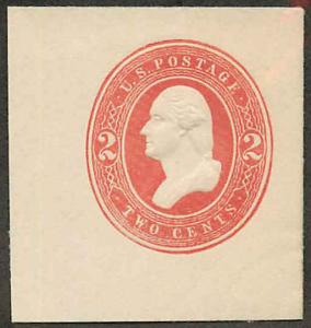 U231 Mint Full Corner Cut Square 41 x 43