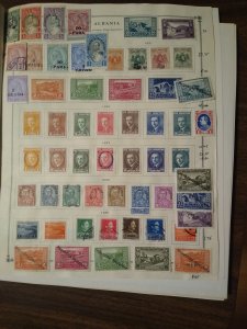 collection on pages Albania to 1940 HH: CV $582