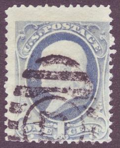 U.S. #206 Franklin USED