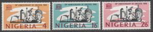 Nigeria #204-6  MNH F-VF  (SU1167)