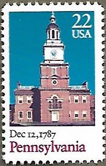 United States #2337 22c Pennsylvania Ratification of the Constitution MNH (1987)