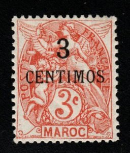 French Morocco Scot 13 , MH*  stamp