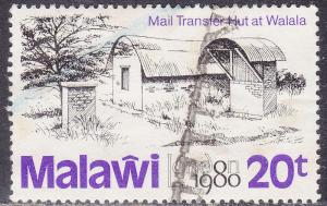Malawi 368 Mail Transfer Hut 1980