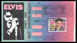 #2721 Elvis Presley Peterman FDC