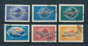 [98385] Russia USSR 1958 Aviation Aircrafts Imperf. USED