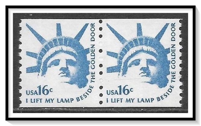 US #1619a Statue Of Liberty Head MNH