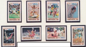 Grenada 1992 MNH Stamps Scott 2093-2100 Sport Olympic Games Judo Badminton