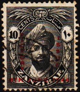 Zanzibar. 1946 10c S.G.331 Fine Used