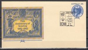 Australia, 16/APR/83 cancel. Scout Family Fair. Postal Envelope. ^