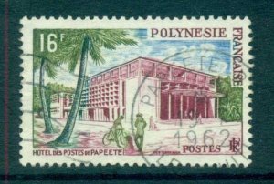 French Polynesia 1960 Post Office Papeete FU lot70897