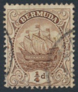 Bermuda  SG 44 SC# 40 spacefiller  Brown see details and scans