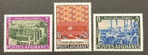 Afghanistan 1967 #746-8, Industrial Development, MNH.