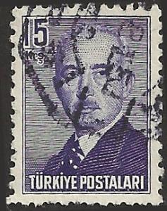 TURKEY - #971 - Used - SCV-0.25