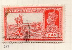 India 1937 Early Issue Fine Used 2a. 263212