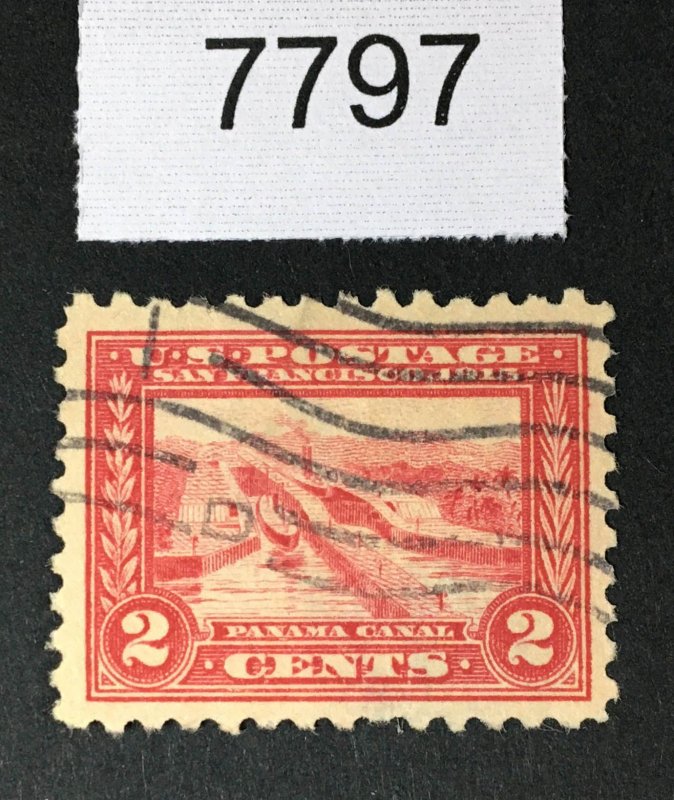 US #402 USED CAT. $ LOT #7797