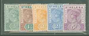 St. Helena #40/42-45 Unused