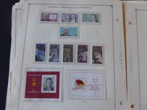 Germany and Area 1975-1977 Mint/Used Stamp Collection on Scott Int Album Pages