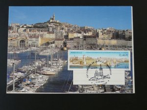 city and port of Marseille FDC France 2002