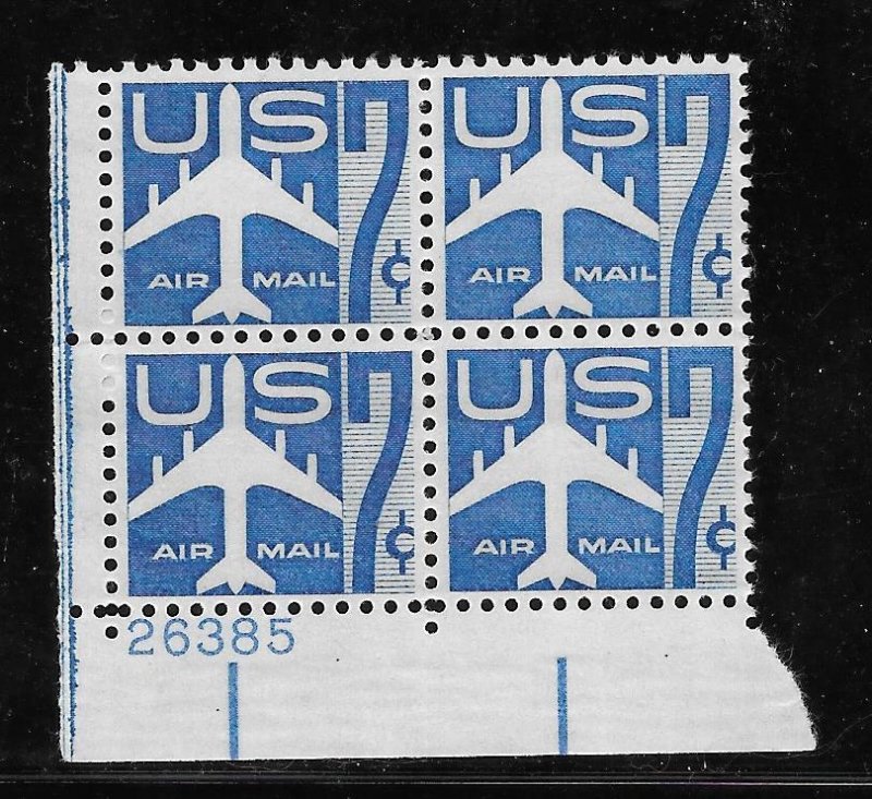 #C51 MNH Plate Block