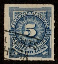 Uruguay #61 used