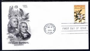 US 3314 Bartrams Artcraft U/A FDC