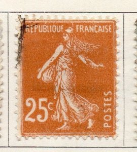 France 1932-36 Early Issue Fine Used 25c. 093998