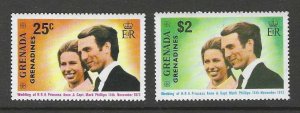 Grenada Grenadines MNH Sc# 1-2 Royalty