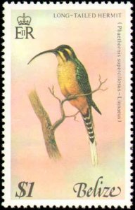 Belize #416-421, Complete Set(6), 1979, Birds, Never Hinged