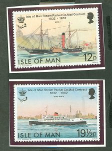 Isle of Man #219-20  Single (Complete Set)