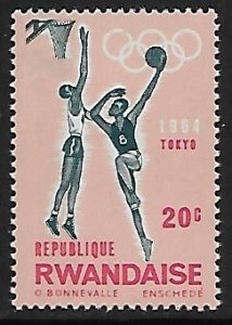 Rwanda # 77 - Olympics Tokio - Basketball - MNH.....{KGr20}