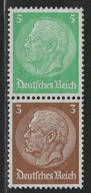 Germany Scott # 418, 416, mint nh, se-tenant, Mi# S129