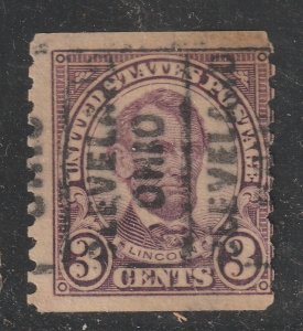 U.S Scott 600 pre cancel