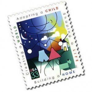 2000 33c Adopting a Child, Building a Home Scott 3398 Mint F/VF NH