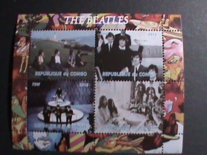 CONGO-2013-THE BEATLES MNH-S/S VERY FINE WE SHIP TO WORLD WIDE