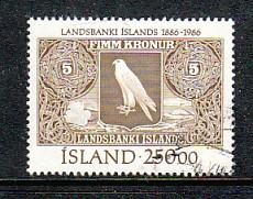 Iceland 627 used VF    (B)