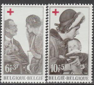 Belgium #B822-3 MNH (S2168)