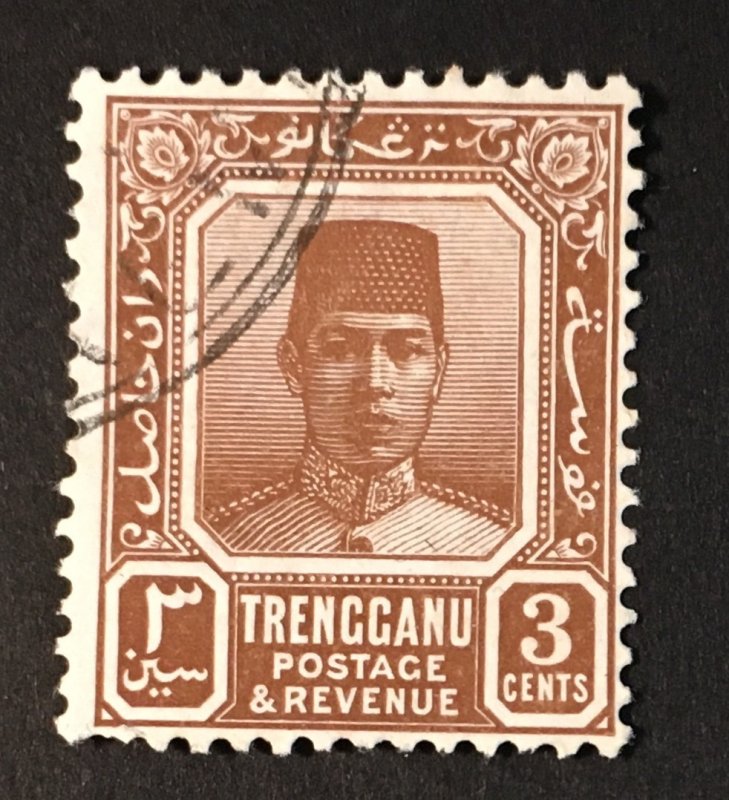 Malaya - Trengganu Sc. #23, used