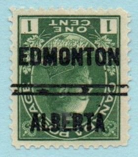 Canada Precancel Edmonton, Alberta 2-104-Invert