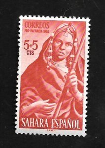 Spanish Sahara 1953 - MNH - Scott #B25