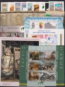 2011 - ITALY - YEAR COMPLETE SET SC# 3039-3110 - MNH  **